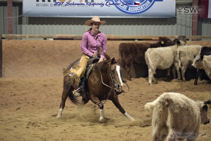 Reserve Champion - jezdec: Katka Marešová a kůň: Cozie O Dual